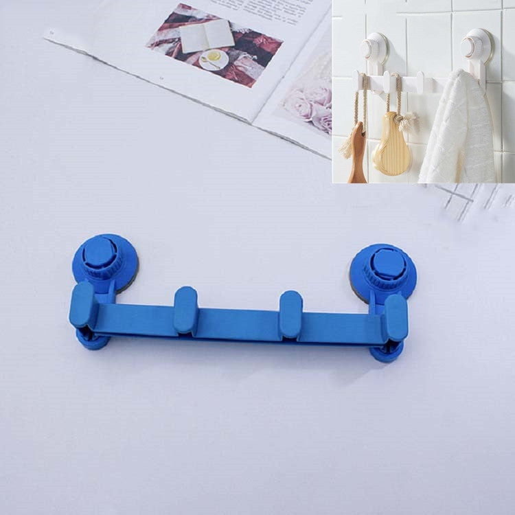 Four Hooks Viscose Row Hook Between Bathroom