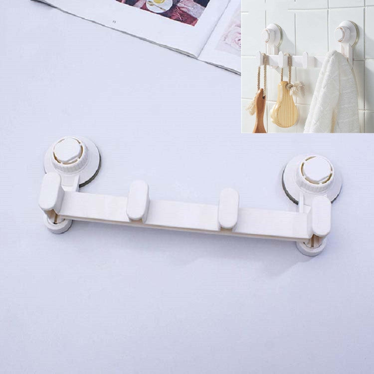 Four Hooks Viscose Row Hook Between Bathroom