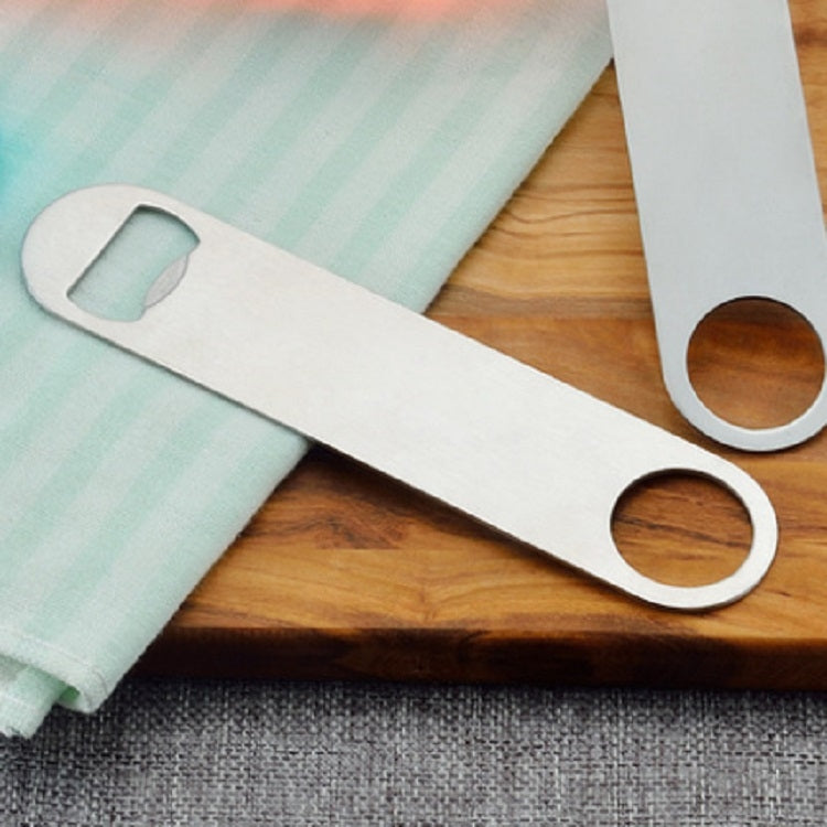 2 PCS Stainless Steel Bottle Opener Creative Multipurpose Beer Soda Lid Opener