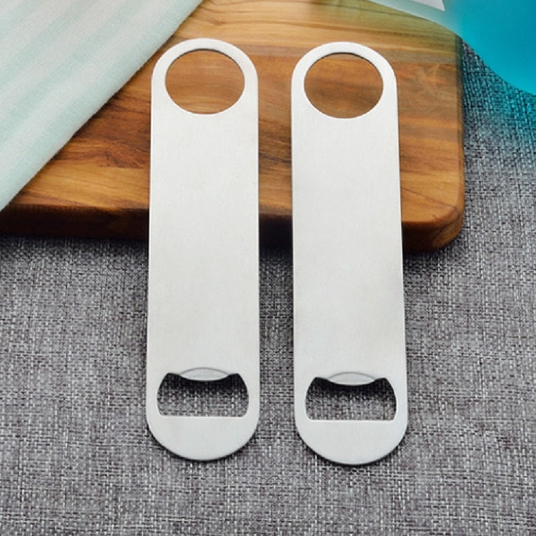 2 PCS Stainless Steel Bottle Opener Creative Multipurpose Beer Soda Lid Opener