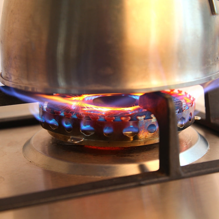 2 PCS Stainless Steel Gas Circle for Gas Cooker Fireproof Windproof Gas Energy Saving Hood Kitchen Accessories