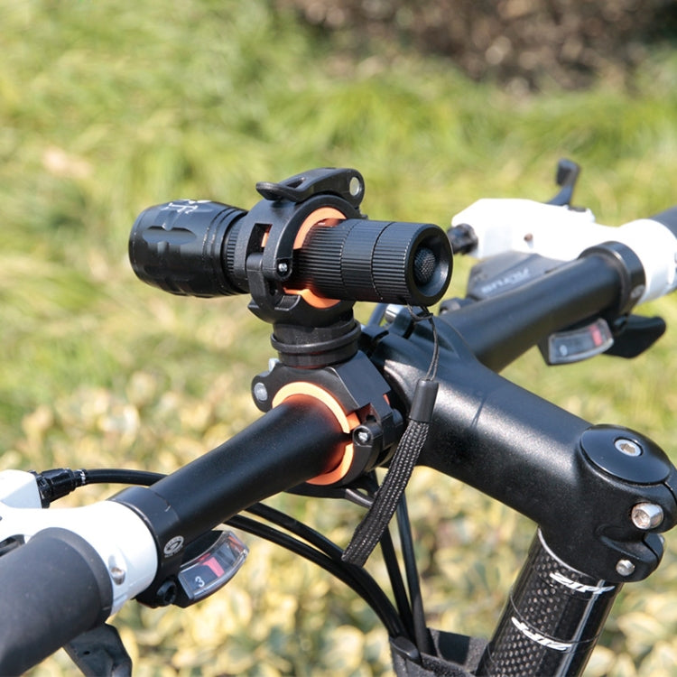 360 Lamp Holder Bicycle Flashlight Lamp Clip Fixing Bracket
