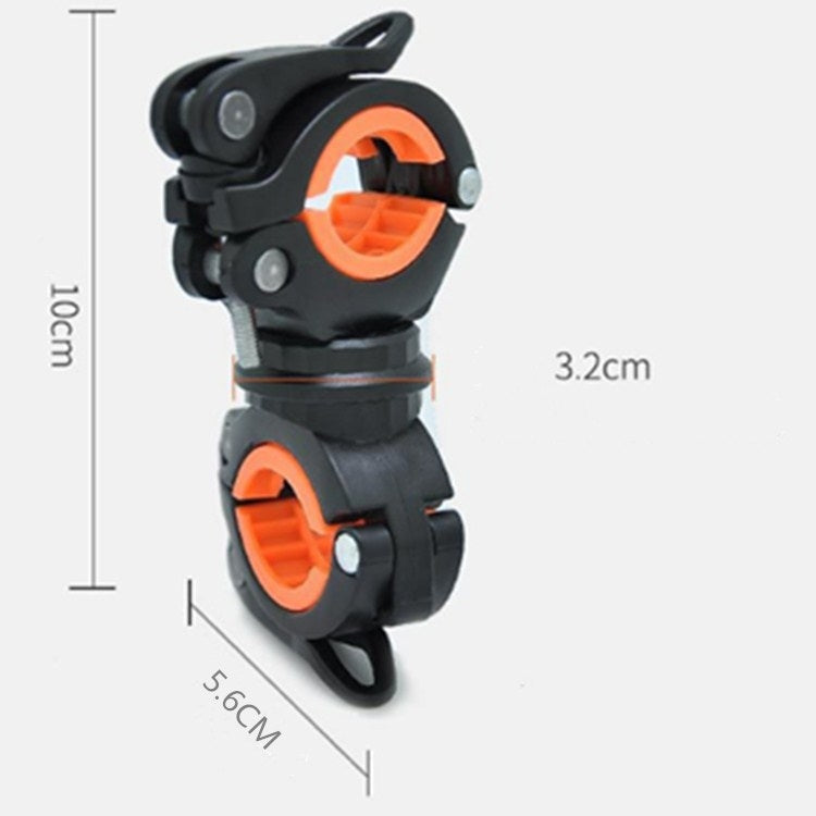 360 Lamp Holder Bicycle Flashlight Lamp Clip Fixing Bracket