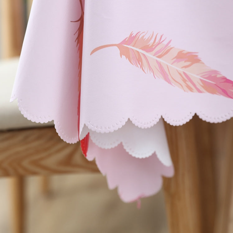 Printinging Coffee Dining Table Cloth PVC Waterproof Oilproof Anti-scalding Tablecloth