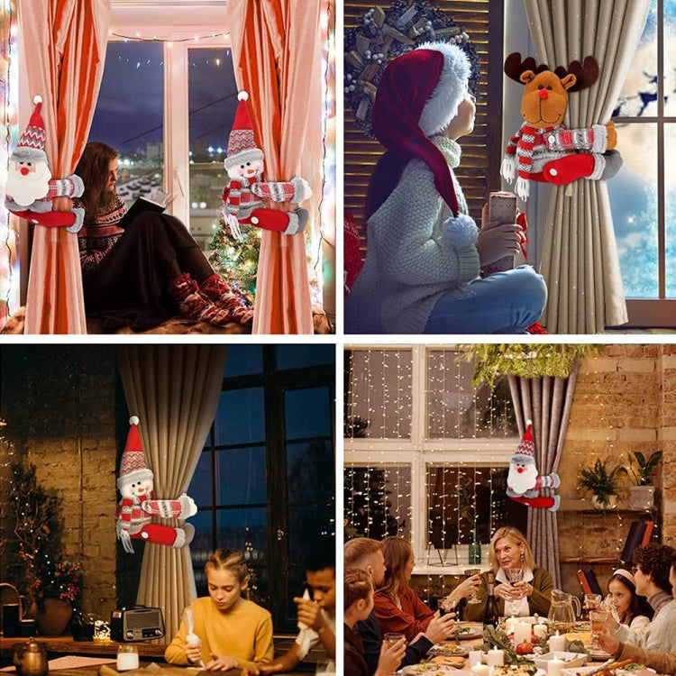 Home Decor Christmas Cartoon Doll Curtain Buckle