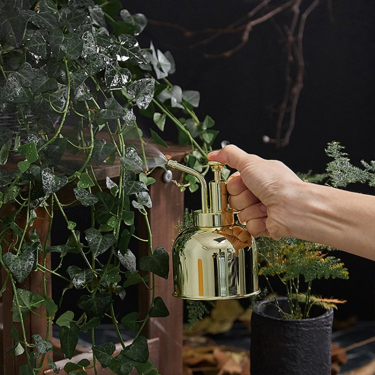 Vintage Brass Gardening Meaty Small Watering Can
