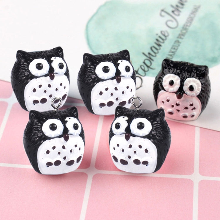 10 PCS Owl Mini Micro Landscape Decoration Resin Crafts DIY Landscape Ornaments