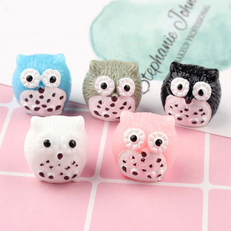 10 PCS Owl Mini Micro Landscape Decoration Resin Crafts DIY Landscape Ornaments
