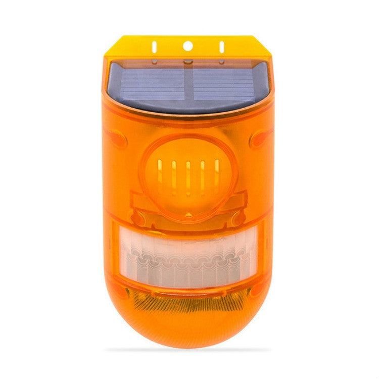 129dB Solar Alarm Light Human Body Induction Remote Control Alarm Farm Anti-theft Drive Object Sound and Light Alarm Light