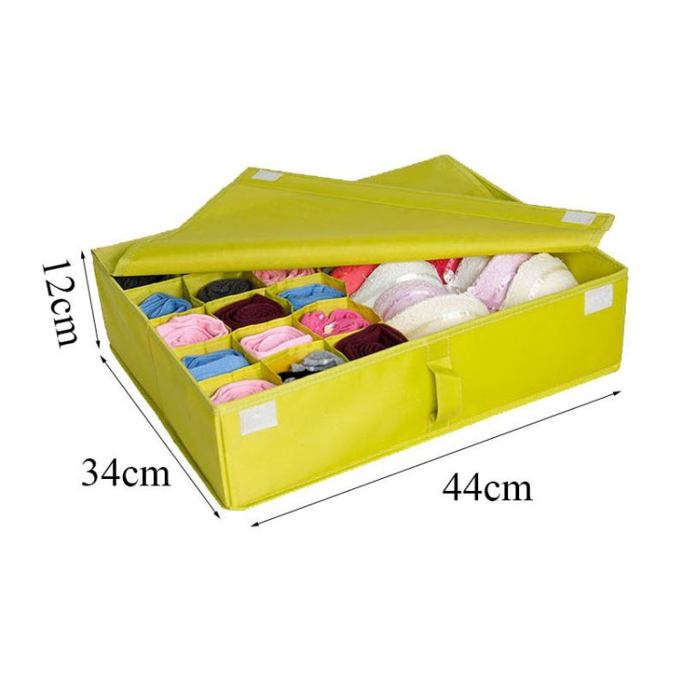 Oxford Cloth Underwear Socks Assortment Storage with Lid Finishing Box