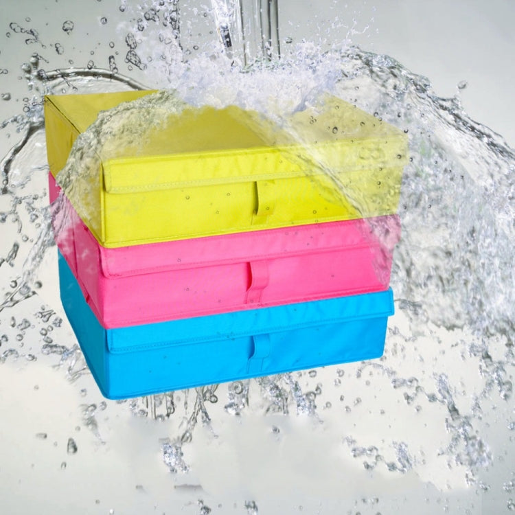 Oxford Cloth Underwear Socks Assortment Storage with Lid Finishing Box