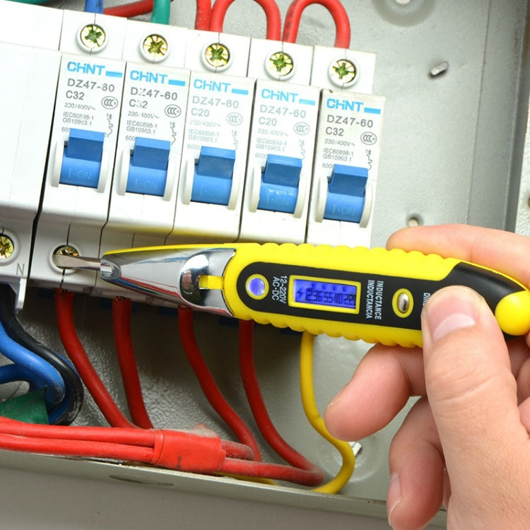 Socket Wall AC Power Outlet Voltage Detector Sensor Tester Electric Test Pen LED Light Voltage Indicator