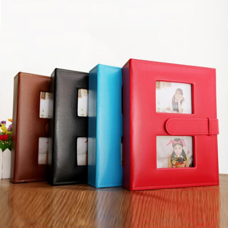 6 inch PU Leather Family Daily Photo Album with Creative Pocket