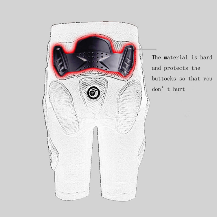 HEROBIKER MP1001B Motorcycleoff-road Armor Pants Cycling Short Style Drop-proof Protective Pants