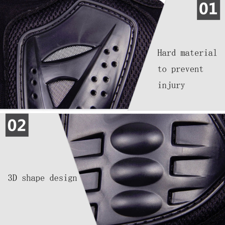 HEROBIKER MP1001B Motorcycleoff-road Armor Pants Cycling Short Style Drop-proof Protective Pants