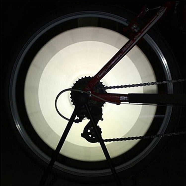 2 BAGS Bicycle Mountain Bike Riding Wheel Rim Spoke Mount Clip Tube Warning Light Strip Outdoor Reflector