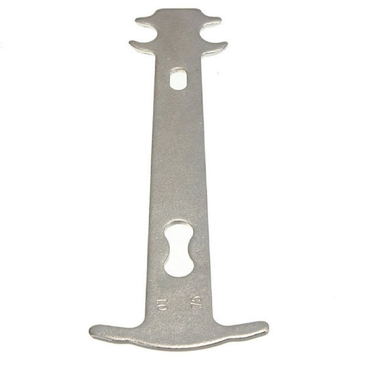 2pcs Bicycle Chain Wear Indicator Checker Mountain Road Bike MTB Chains Gauge Measurement Ruler Cycling Replacement Repair Tool