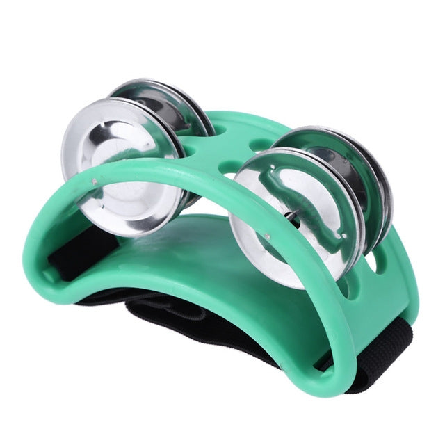 Aluminum Percussion Cajon Foot Bell, Size: 10 x 8 x 4cm