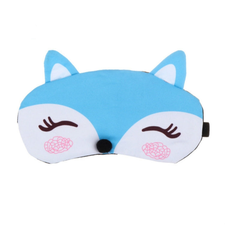 Cute Fox 3D Sleep Mask Rest Travel Sleeping Cover Sleep Ice Mask