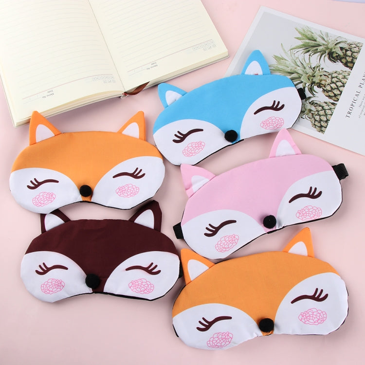 Cute Fox 3D Sleep Mask Rest Travel Sleeping Cover Sleep Ice Mask