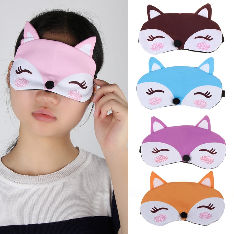 Cute Fox 3D Sleep Mask Rest Travel Sleeping Cover Sleep Ice Mask