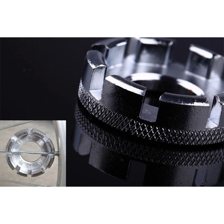 Bicycle spoke wrench tool 8 Way Cycling Wheel Rim Spanner Wrench Repair Tool Accessories