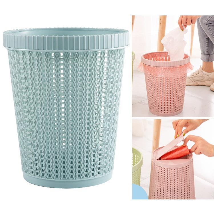 Household Removable Plastic Trash Bin Built-in Trash Bag Box