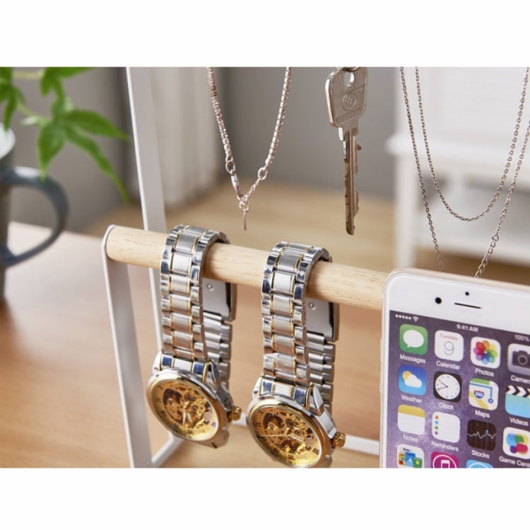 Hook Jewelry Rack Mobile Phone Jewelry Glasses Desktop Two-layer Display Rack