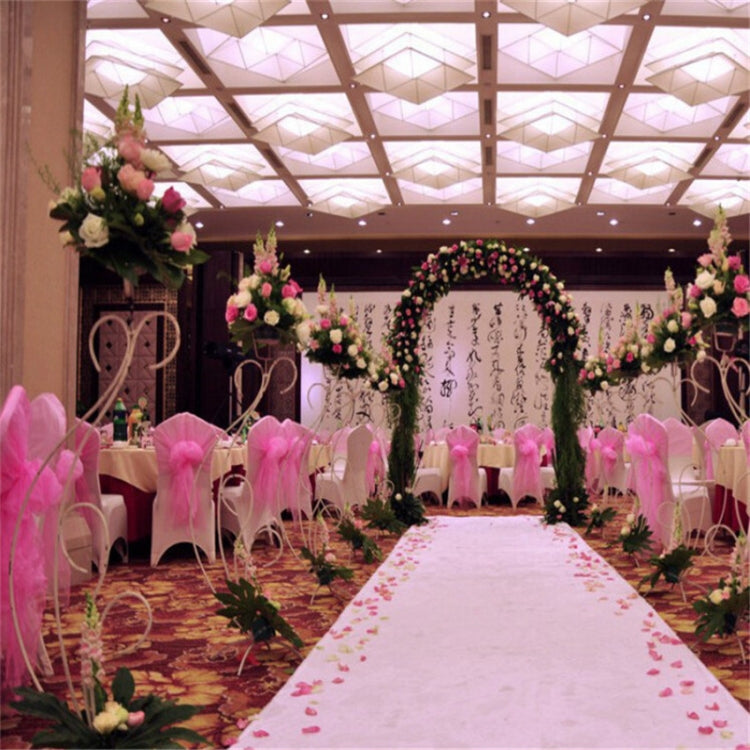 3pcs Tulle Roll Crystal Fabric Organza Tulle Roll Spool Decoration for Wedding Birthday Party, Size:2.5mx48cm