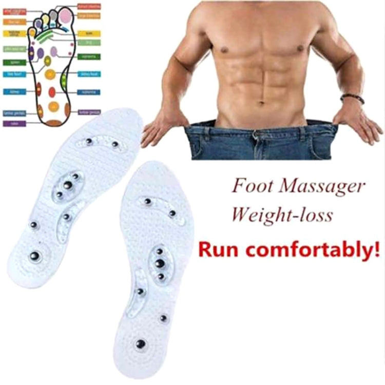One Pair Breathable Running Shock Absorption Massage Insole