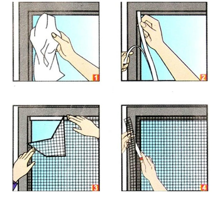 Fly Bug  Mosquito Net Door Window Net Netting Mesh Screen Curtain Protector Flyscreen Insect DIY