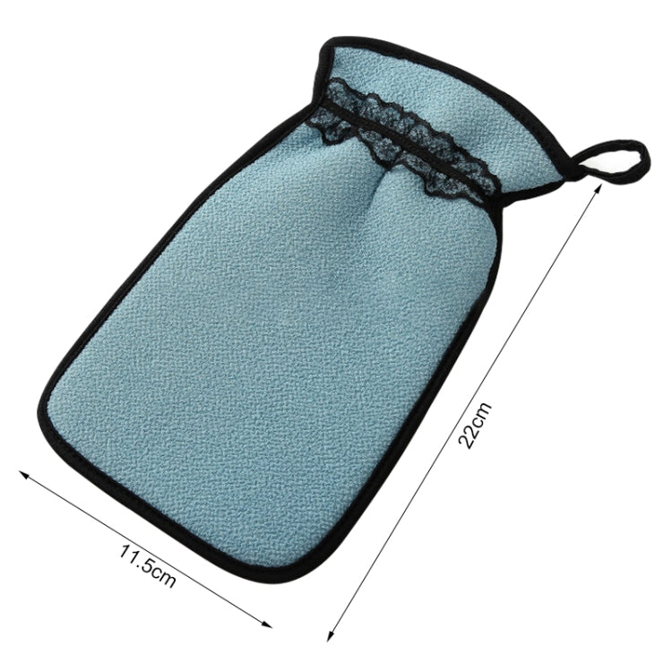 2 PCS Shower Bath Gloves Exfoliating Wash Skin Spa Massage Bathroom Cleaning Tools