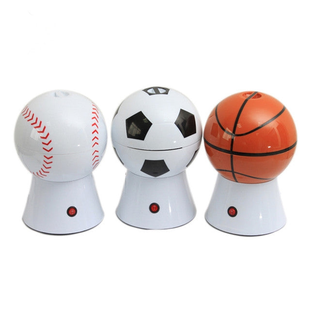 Creative Soccer Ball Electric Household Hot Air Popcorn Maker