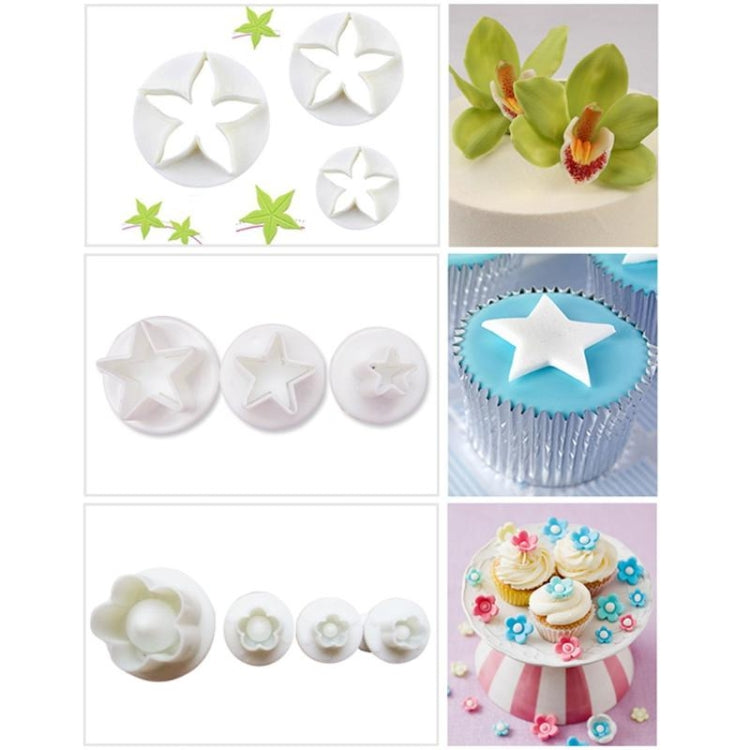 Cake Decorating Tools Fondant Plunger Cutters Biscuit Cake Mold Bakeware Accessories