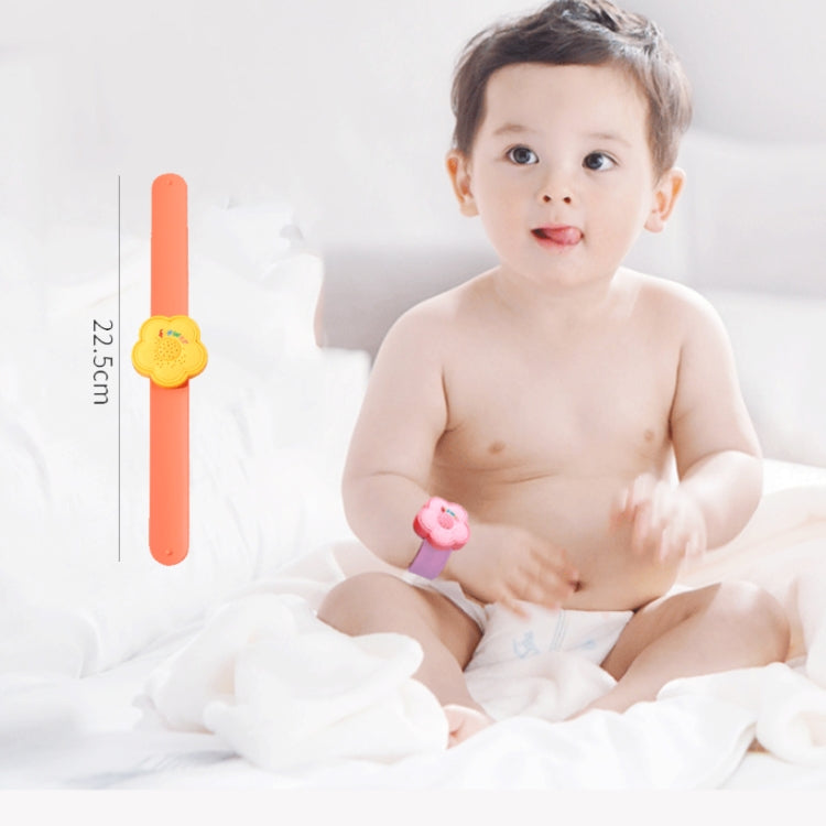 4 PCS Outdoor Portable Cartoon Mosquito Repellent Bracelet Anti-mosquito Snap Ring