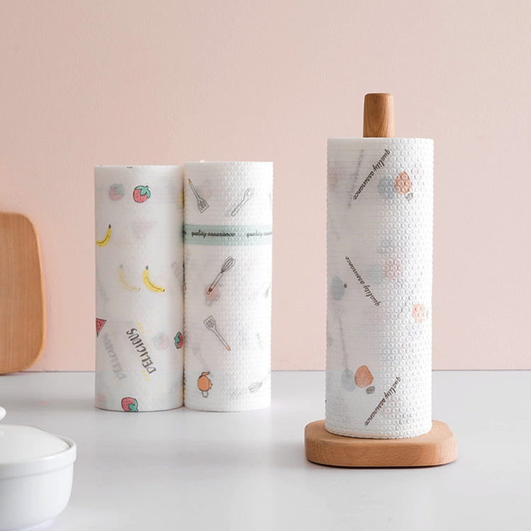 Washable Printed Lazy Rag Kitchen Non-woven Towel Wet and Dry Dual-use Clean Degreasing Disposable DishCloth