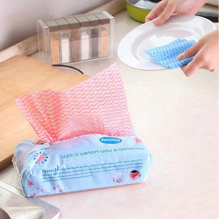 80 Sheet Pull-type Environmental Protection Disposable Non-woven DishCloth