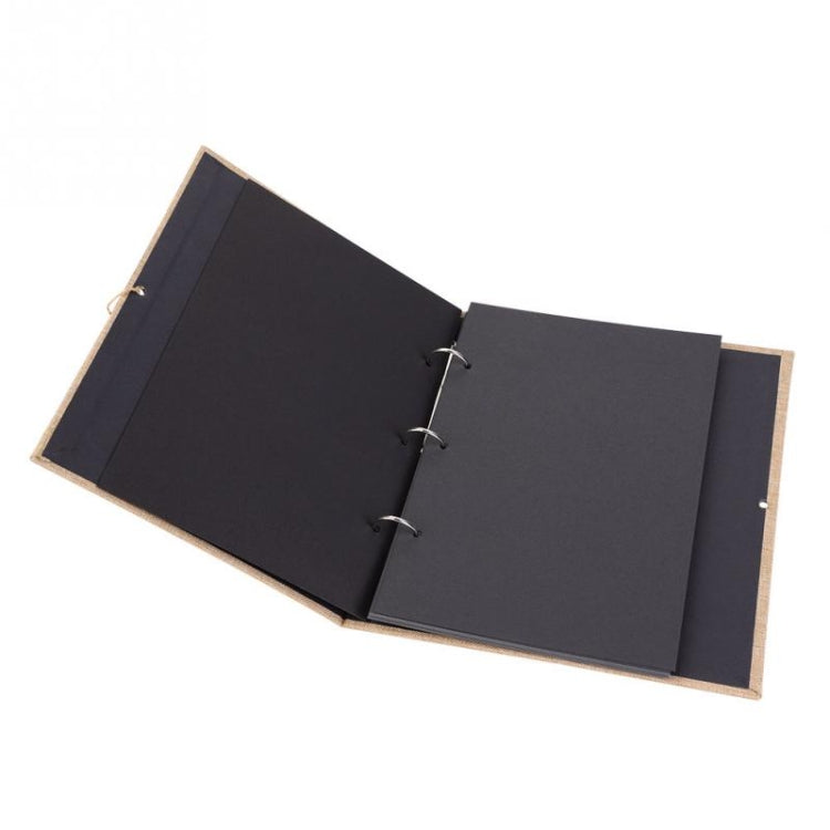 10 inch Vertical Photo Album Hand-paste Linen Album Children Growth Creative Gift Album