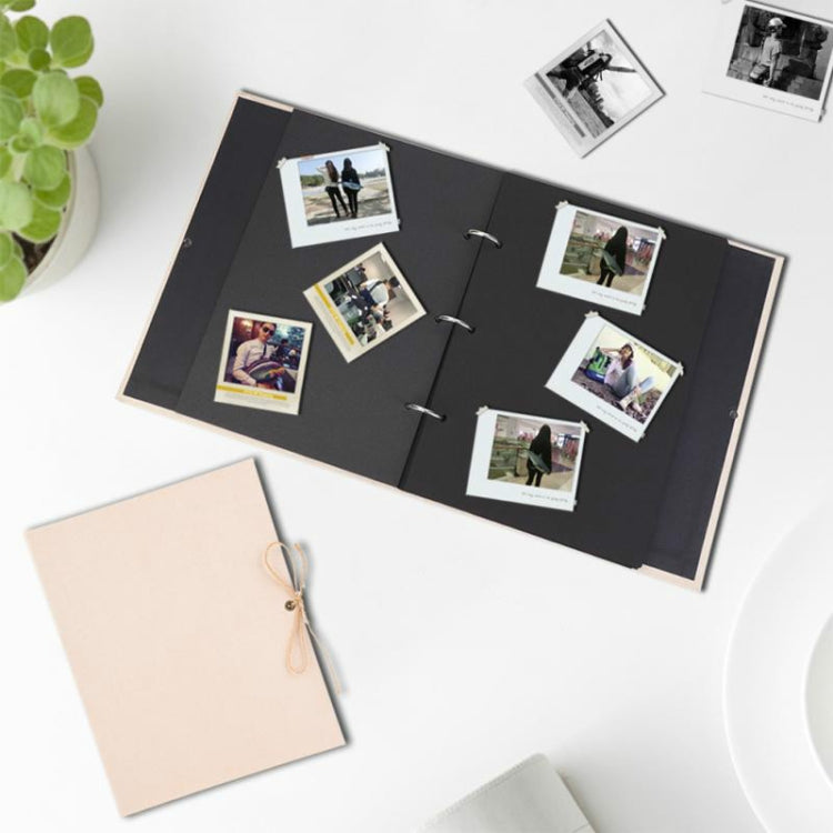 10 inch Vertical Photo Album Hand-paste Linen Album Children Growth Creative Gift Album