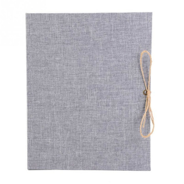 10 inch Vertical Photo Album Hand-paste Linen Album Children Growth Creative Gift Album