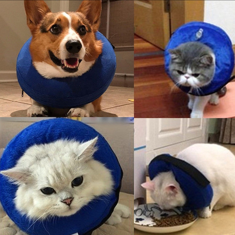 Dog Collar PVC Inflatable Pet Anti-snatch Collar