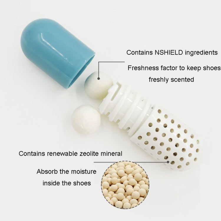 2pcs/Pack Multifunctional Capsule Shoe Deodorizer