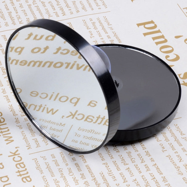 Magnification Small Round Mirror with Suction Cup Makeup Mirror 8.8cm Magnification Makeup Mirror