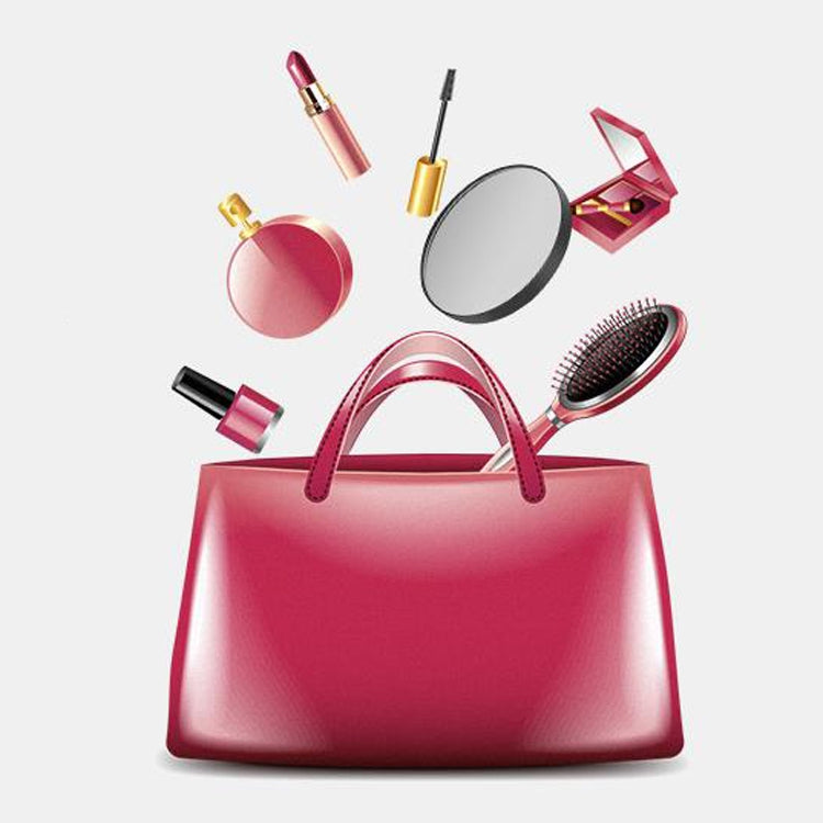 Magnification Small Round Mirror with Suction Cup Makeup Mirror 8.8cm Magnification Makeup Mirror