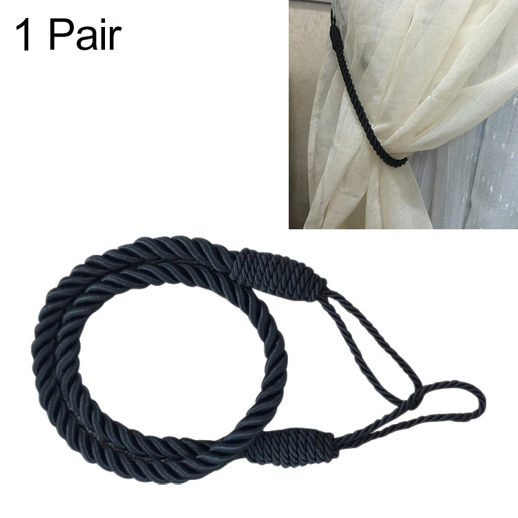 1 Pair Hand-wound Curtain Straps Curtain Rope Curtain Tassels Straps