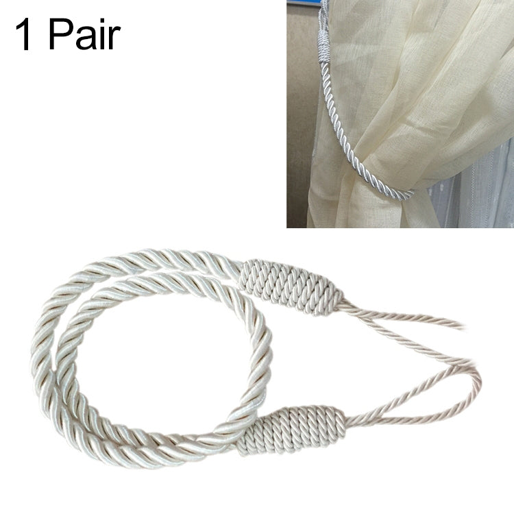 1 Pair Hand-wound Curtain Straps Curtain Rope Curtain Tassels Straps