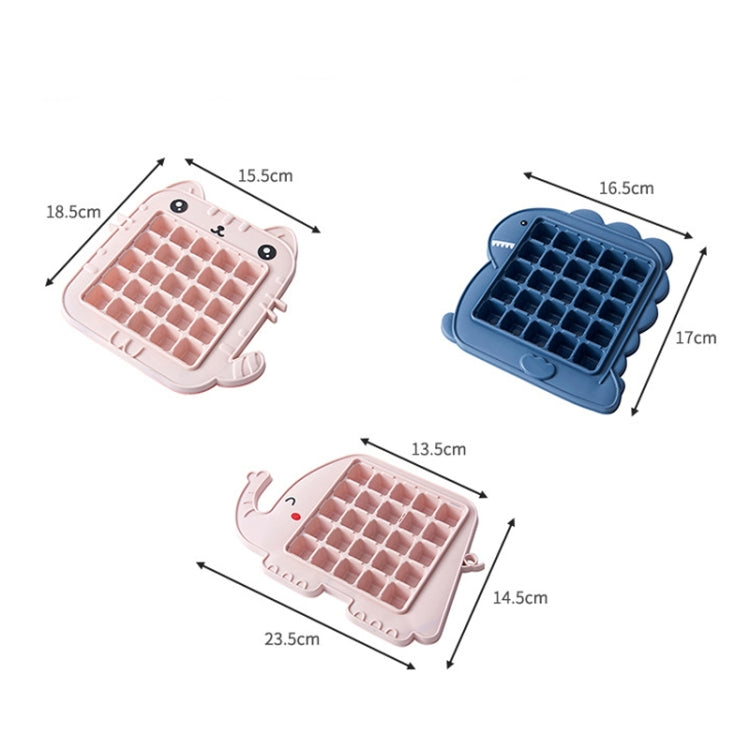 Creative Cute Cartoon Animal Shape Ice Grid Summer Homemade Children DIY Juice Popsicle Mold