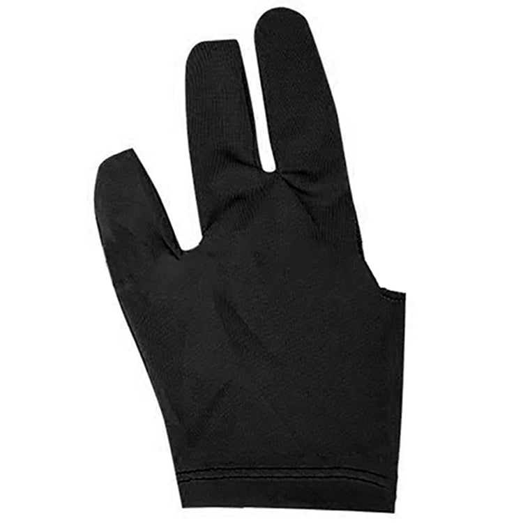 10 PCS/ Set Spandex Snooker Billiard Cue Glove Pool Left Hand Open Three Finger Snooker Accessory