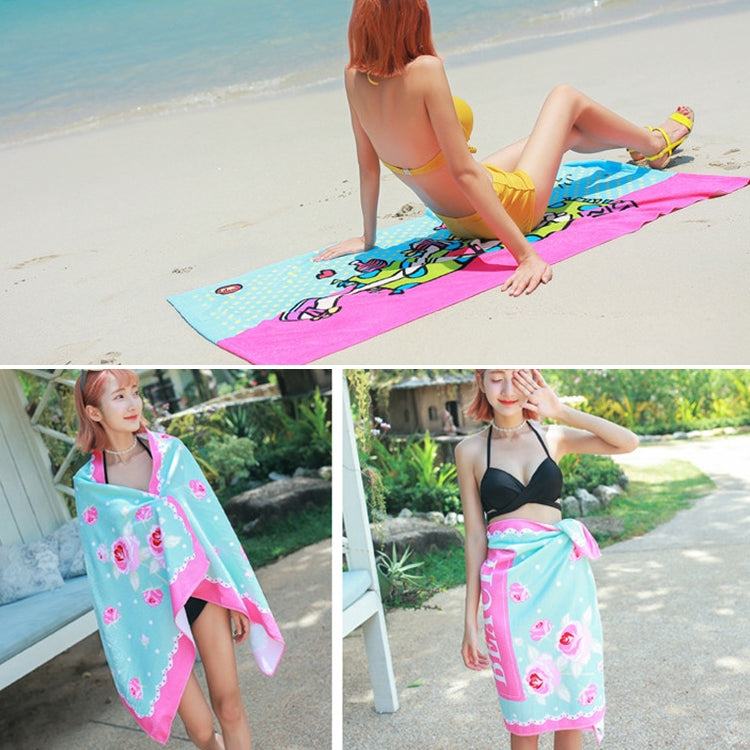 Summer Beach Towel  Absorbent Microfiber Bath Towels Adult Quicky-dry Camping Large Swimming Shower Yoga Sport Towels