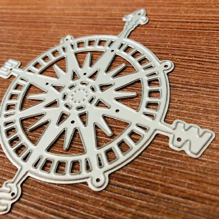 Compass Knife Mold Puzzle Handmade Greeting Card Album Making Cutting Template